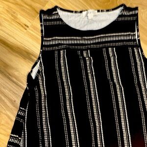 LOFT outlet patterned shift dress